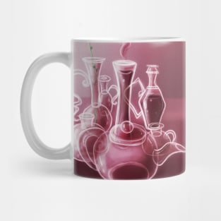 Cartoon Glass Still Life Mug